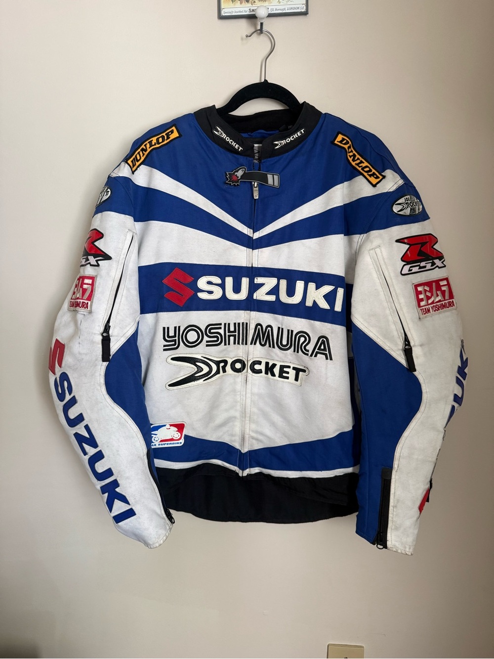 Suzuki Joe Rocket Yoshimura Racing Armored Motorcycle Jacket Mat Mladin 2XL